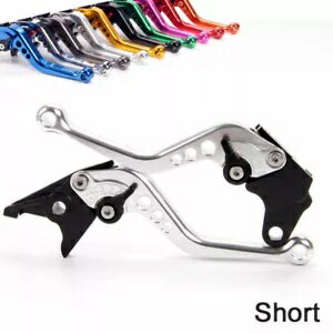 С硼ȥ֥졼åСޥ TTR125E 2000-2009 TW200 1996-2000 ѡ Silver Short Brake Clutch Levers For Yamaha TTR125E 2000-2009 TW200 1996-2000.