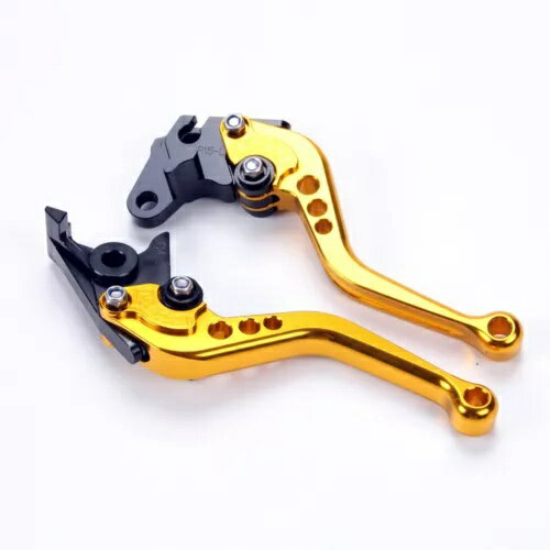 ɥ硼ȥ֥졼åСޥ TTR125E 2000-05-06-09 TW200 96-2000 ѡ Gold Short Brake Clutch Levers For Yamaha TTR125E 2000-05-06-09 TW200 96-2000.