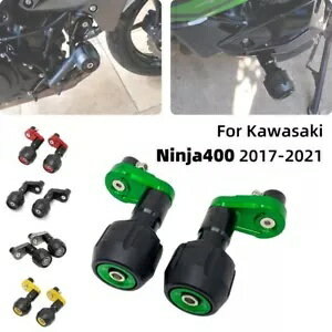 オートバイフレームフレームスライダークラッシュカバープロテクター Kawasaki Ninja 400 Z400 Motorcycle Frame Frame Slider Crash Cover Protector For Kawasaki Ninja 400 Z400