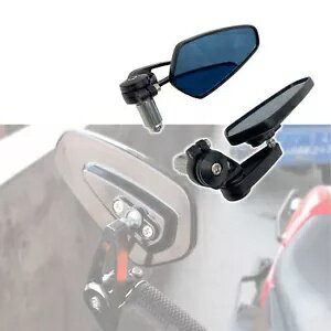 オートバイハンドルバーエンドサイドミラー 7/8 "ホンダスズキヤマハカワサキ BMW Motorcycle Handle B..