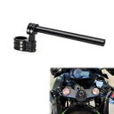 CNC クリップオン ハンドルバー アフターマーケット フィット TRIUMPH ボンネビル ボバー ストリート カップ用 CNC Clip-Ons Handlebar Aftermarket Fit For TRIUMPH Bonneville Bobber Street Cup