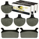 フロントとリアのブレーキパッド ハーレーダビッドソン Flhr ロードキング 1340 1994-1998 用 Front And Rear Brake Pads for Harley Davidson Flhr Road King 1340 1994-1998(2)