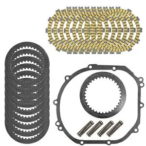 クラッチフリクションプレートスプリングとガスケットキット Kawasaki ZZR600 ZX600 2005-2008用 Clutch Friction Plates Spring and Gasket Kit for Kawasaki ZZR600 ZX600 2005-2008
