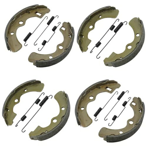 2 フロントリアブレーキシュー Kawasaki Mule 2500 KAF620C KAF620 C KAF620-C 94-00 2 Front Rear Brake Shoes for Kawasaki Mule 2500 KAF620C KAF620 C KAF620-C 94-00