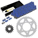 ブルー ドライブ チェーンとスプロケット キット Kawasaki ZZR600 ZX600J 2005-2008用 Blue Drive Chain And Sprocket Kit for Kawasaki ZZR600 ZX600J 2005-2008(2)