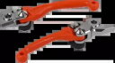 Polisport ピボット アンブレイカブル レバー セット オレンジ 8487200034 Polisport Pivot Unbreakable Leve...