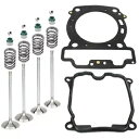 シリンダー吸気排気バルブキット Can-Am アウトランダー マックス 400 4X4 2006-2015 用 Cylinder Intake Exhaust Valve Kit for Can-Am Outlander Max 400 4X4 2006-2015(2)