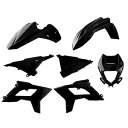 ポリスポート リスタイルキット マスク付き ブラック 91087 Polisport Restyle Kit w/Mask Black 91087