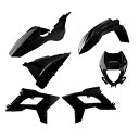 ポリスポート リスタイルキット マスク付き ブラック 91077 Polisport Restyle Kit w/Mask Black 91077