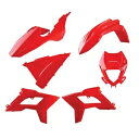 ポリスポート リスタイルキット マスク付き レッド 91075 Polisport Restyle Kit w/Mask Red 91075