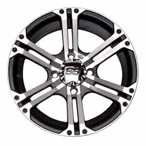 (4) ITP SS212 ホイールセット リム 14 インチ ホイールキット Polaris XP /XP 4 1000 2014-2016 (4) ITP SS212 Wheels Set Rims 14