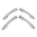 トヨタ ハイランダー 2020-2022 ABS クロームアウトサイドドアハンドルトリムカバー 4 個 For Toyota Highlander 2020-2022 ABS Chrome Outside Door Handle Trim Cover 4PCS