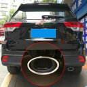 トヨタ ハイランダー 2015-2019 ステンレスリアエキゾーストマフラーチップエンドパイプトリム For Toyota Highlander 2015-2019 Stainless Rear Exhaust Muffler Tip End Pipe Trim