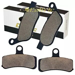 ハーレーダビッドソン Fxstc ソフテイル カスタム 2008-2010 用フロントリアブレーキパッド Front Rear Brake Pads for Harley Davidson Fxstc Softail Custom 2008-2010