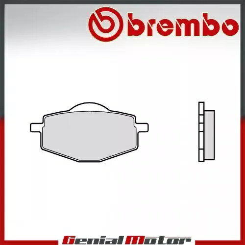 Axy YUK 125 2007 - 2009 ѥꥢ Brembo CC ֥졼ѥå Rear Brembo CC Brake Pads for Axy YUK 125 2007 - 2009