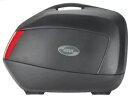 GIVI V35 サイドハードケース レッドレンズ付き GIVI V35 Side Hard Cases with Red Lenses