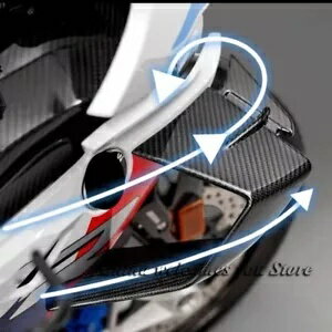 BMW S1000RR M1000RR 2019-2023 カーボンファイバーフロントスポイラー固定風ウィングレット For BMW S1000RR M1000RR 2019-2023 Carbon Fiber Front Spoiler Fixed Wind Winglets