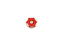 左フロントホイールキャップバイカラーレッド Ducabike Ducati Monster 821 2018 - 2020 Left Front Wheel Cap Bicolor Red Ducabike For Ducati Monster 821 2018 - 2020(2)