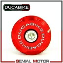 右ホイール キャップ アルミ削り出しレッド Ducabike Ducati Monster S4R S 2004-2008 Right Wheel Cap in Machined Alum Red Ducabike Ducati Monster S4R S 2004-2008(2)