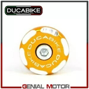右ホイール キャップ ミョウバン バイカラー ゴールド Ducabike Ducati Multistrada 1260 2018-2019 Right Wheel Cap in Alum Bicolor ..