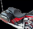 ドラッグスペシャリティーズ ロープロファイルツーリングシート 0810-2260 Drag Specialties Low-Profile Touring Seat 0810-2260(2)