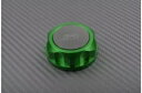 ステアリングコラムネジソケット グリーンチタン ヤマハ XJ900 S流用 2000-2002- Steering column threaded socket green titanium Yamaha XJ900 S diversion 2000-2002-
