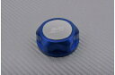ステアリングコラム ネジ付きソケット ブルーアルミニウム ホンダ NSR 125 / 125R 1994-2003- Steering column threaded socket blue-aluminium Honda NSR 125 / 125R 1994-2003-