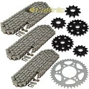 ドライブチェーン & スプロケットキット Polaris Xplorer 300 4X4 1996 1997 1998 1999 用 Drive Chain & Sprockets Kit for Polaris Xplorer 300 4X4 1996 1997 1998 1999(2)