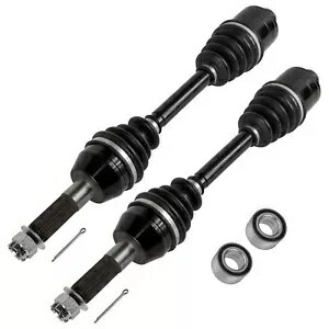 ꥢ Lh Rh CV 祤ȥ롢٥դݥꥹ 1332421 1332511 1332654 1332935 Rear Lh Rh CV Joint Axle W/ Bearing for Polaris 1332421 1332511 1332654 1332935
