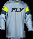 フライ レーシング キネティック プリ ジャージ (2024) ICE/GREY Fly Racing Kinetic Prix Jersey (2024) I...