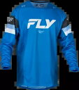 フライ レーシング キネティック プリ ジャージ (2024) ブルー/チャコール/ホワイト Fly Racing Kinetic Prix Jersey (2...