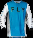 フライ レーシング キネティック メッシュ コレ ジャージ ブルー/ホワイト/HI VIS Fly Racing Kinetic Mesh Kore Jerse...