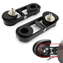 ハーレーツーリングストリートグライドFLHX用180°調整可能なドロップミラーリロケーターマウント 180° Adjustable Drop Mirror Relocator Mount For Harley Touring Street Glide FLHX