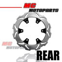 220 ミリメートルリアブレーキディスクローター 1pc カワサキ KX 125 1989-2002 220MM Rear Brake Disc Rotor 1pc For KAWASAKI KX 125 1989-2002(2)