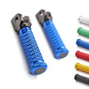 ブルー CNC ポールフロントフットペグホンダ CBF500 04 05 06 07 08 09 10 Blue CNC POLE Front Foot Pegs For Honda CBF500 04 05 06 07 08 09 10(2)