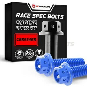 エンジンカバーボルトネジアルミセットフィットホンダ CBR954RR 2002-2003 02 03 Engine Cover Bolts Screws Aluminum Set Fit Honda CBR954RR 2002-2003 02 03