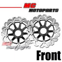 ステンレス鋼 296 ミリメートルフロントブレーキディスク 2 個ホンダ CB 600 F ホーネット 1998-1999 Stainless Steel 296MM Front Brake Disc 2pcs For HONDA CB 600 F HORNET 1998-1999(2)