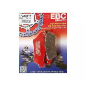アプリリア RX 125 E5 2001 - 2018 2019 EBC TT フロントブレーキパッド FA181TT に適合。 FITS APRILIA RX 125 E5 2001 - 2018 2019 EBC TT FRONT Brake Pads FA181TT