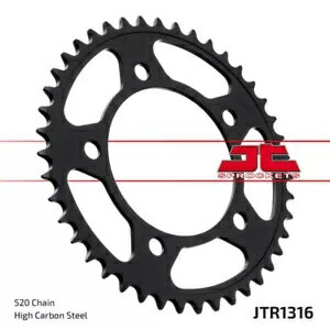 JT إӡǥ塼ƥ 43 T ꥢ ץå JTR1316.43 ۥ NC700 2012 2013 Ŭ JT Heavy Duty 43 T Rear Sprocket JTR1316.43 Fits Honda NC700 2012 2013