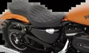 ドラッグスペシャリティーズ ロープロファイル ダブルバケットシート 0804-0605 Drag Specialties Low-Profile Double Bucket Seats 0804-0605