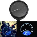 オートバイ 12V 液晶デジタルスピードメータータコメーター走行距離計 12000RPM 機能 Motorcycle 12V LCD Digital Speedometer Tachometer Odometer 12000RPM Functional(2)