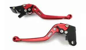 レッドロング CNC ブレーキとクラッチ AVDB レバーのペア MV AGUSTA Rivale S3 2013-2016 Pair of Red Long CNC Brake and Clutch AVDB levers MV AGUSTA Rivale S3 2013-2016