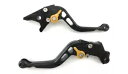 ブラック ゴールド ショート ブレーキ クラッチ レバー ドゥカティ ストリートファイター 1098 SF1098 2009-2013 Black Gold Short Brake Clutch levers DUCATI STREETFIGHTER 1098 SF1098 2009-2013