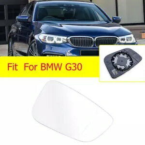 右ドアサイド加熱ウイングミラーガラス BMW 5S G30 F90 M5 18-2020 クリア米国 Right Door Side Heated Wing Mirror Glass For BMW 5S G30 F90 M5 18-2020 Clear US