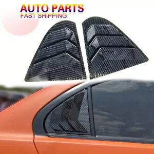 カーボンルック サイドウィンドウ ルーバー シャッター トリム 2009 ? 2016 三菱ランサー EVO 用 Carbon Look Side Window Louver Shutter Trim For 2009~2016 Mitsubishi Lancer EVO