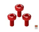 スイングアーム スクリュー キット レッド DBK モト モリーニ セイメッツォ SCR 2022 - 2024用 Swingarm Screw Kit Red Dbk For Moto Morini Seiemmezzo Scr 2022 - 2024