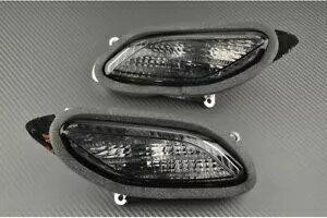 ֥å⡼ ե 󥫡 ۥ ST1300 ѥ 衼å 1300 SC51A 2008-2019 Black Smoke Front Turn Signals HONDA ST1300 PAN EUROPEAN 1300 SC51A 2008-2019