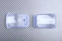 ペアウインカーキャップ フロント左右 クリア SUZUKI DR650 DR650 1991-2000- Pair turn signal cap front left & right clear SUZUKI DR 650 DR650 1991-2000-(2)