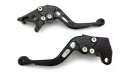 フルブラック ショート CNC ブレーキ クラッチ レバー ペア ドゥカティ モンスター 600 / 750 1994-2002 Full Black Short CNC Brake Clutch levers Pair DUCATI MONSTER 600 / 750 1994-2002(2)
