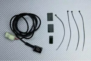 青色 LED デジタル ギア インジケーター ディスプレイ KAWASAKI Z 1000 2010-2016 Blue Led Digital Ge..